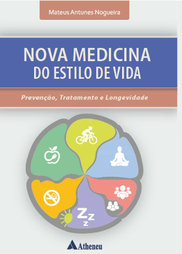 Capa do livro Nova Medicina do Estilo de Vida, de Dr. Mateus Antunes Nogueira